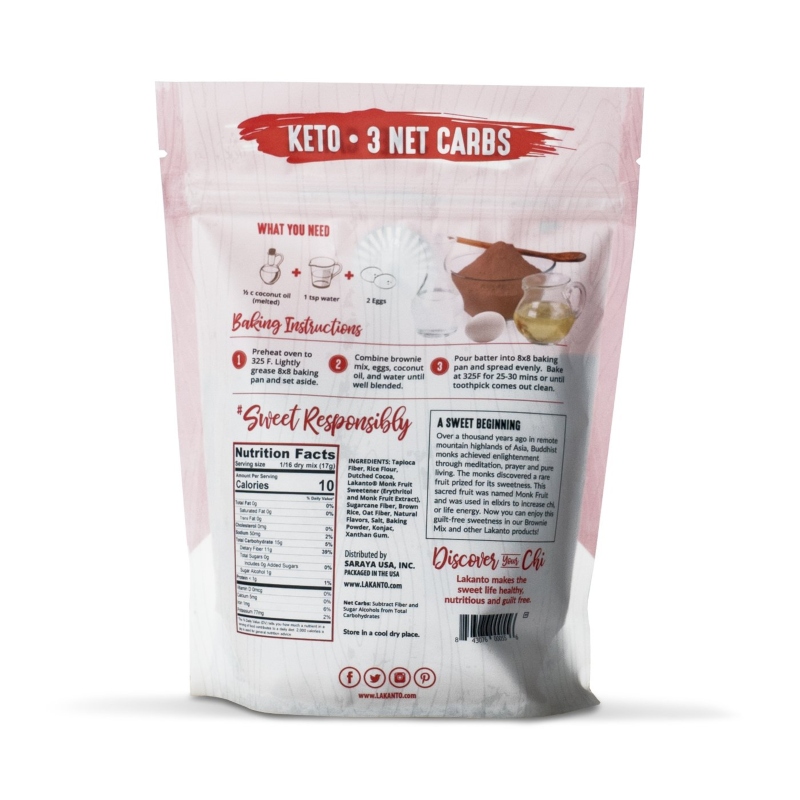 Brownie mix lakanto